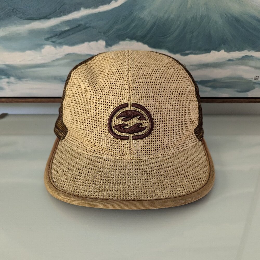 Vintage Billabong Blocked Heads fitted hat, 7 1/4